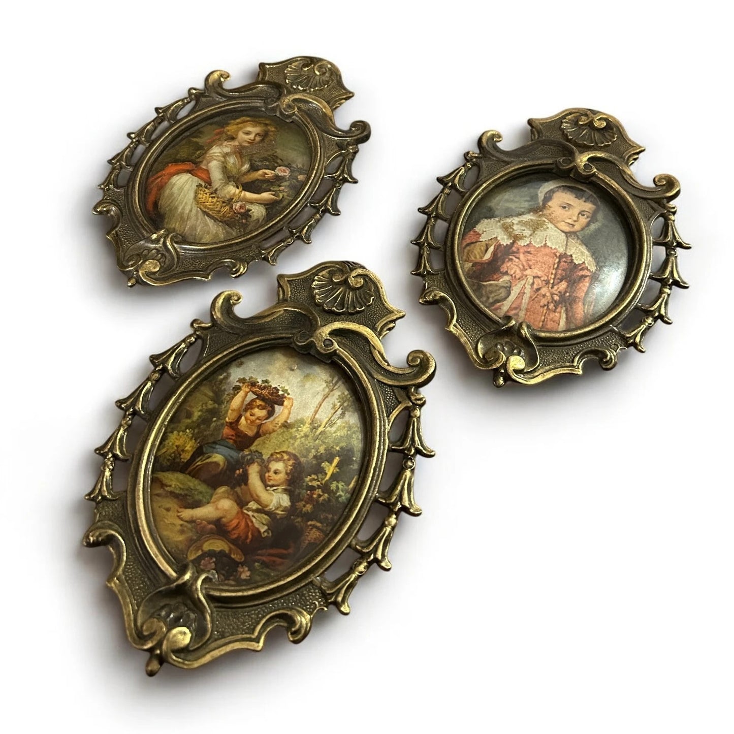 Mid Century Set of Three Victorian Gilt Frames