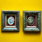 19th Century Pair of Floral Art Oil Painting
