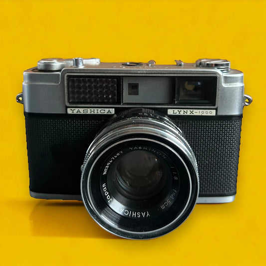 Vintage 1970s Yashica Lynx 1000 35mm Film Camera