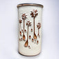 Vintage 1970s Shelf Pottery Floral Vase