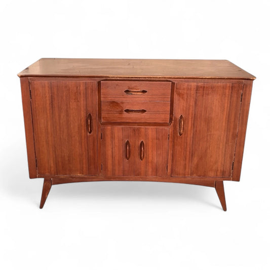 Vintage Jentique Teak Sideboard – Compact Mid-Century Modern Credenza