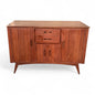 Vintage Jentique Teak Sideboard – Compact Mid-Century Modern Credenza