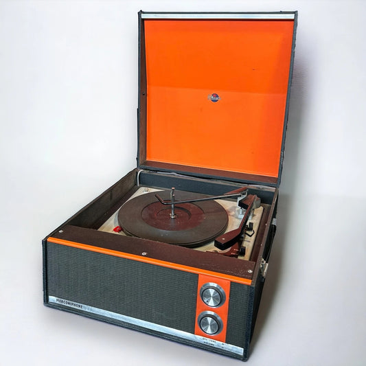 Mid Century Marconiphone Portable Record Player