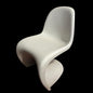 vintage vitra white verner panton chair