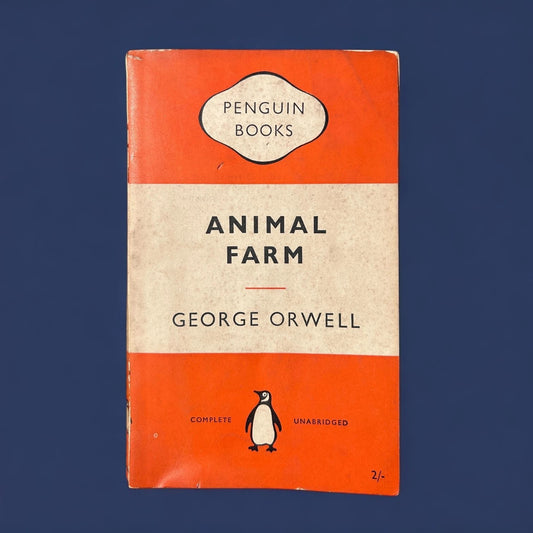 Vintage 1954 Animal Farm George Orwell Paperback Book