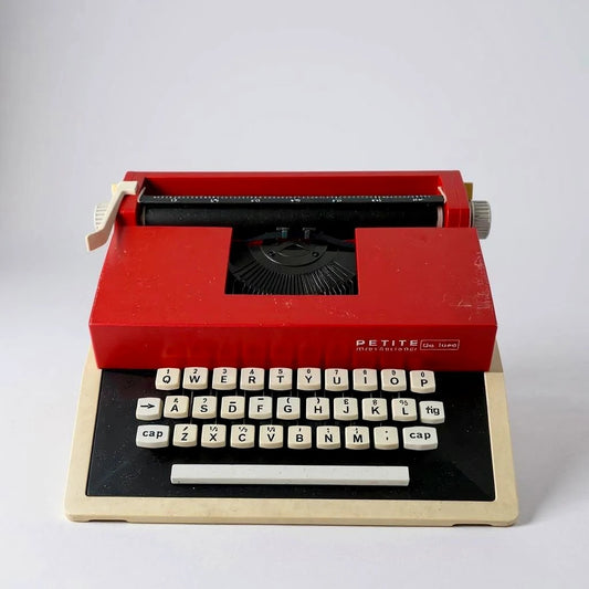 Mid Century Modern Petite International Junior Portable Typewriter