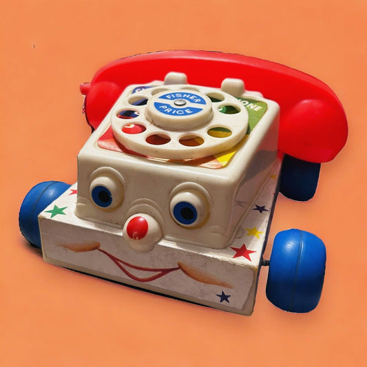 Vintage 1960s Fisher Price Toy Telephone
