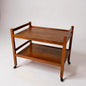 Mid-Century Modern Danish Teak Bar Cart by Brdr. Furbo