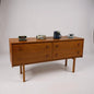Mid Century Modern Teak Sideboard / Chest of Drawers – 1960s Vintage Danish Style Lowboy Dresser