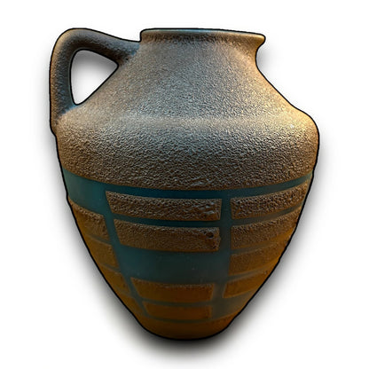 Mid Century West German Lava Pottery Jug