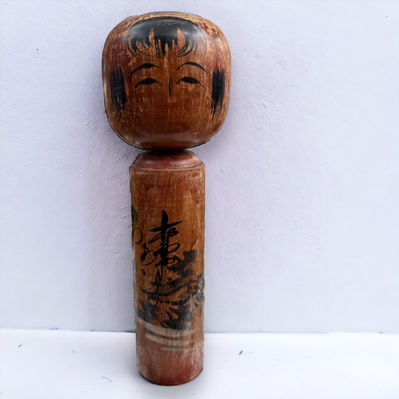 Vintage Japanese Wood Kokeshi Doll