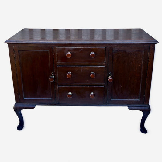 Mid Century French Mahogany Sideboard