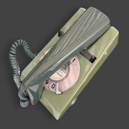 Vintage 1970s Green Trimphone