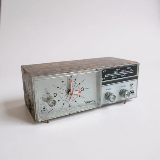 1970s Bush Nightingale Clock Radio – Retro Alarm Radio