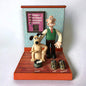 Vintage 90s Wallace and Gromit Alarm Clock