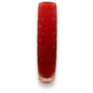 Vintage 1960s Japanese Red Glass Vase