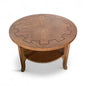 Nathan Teak Cog Coffee Table | Mid-Century Round Table