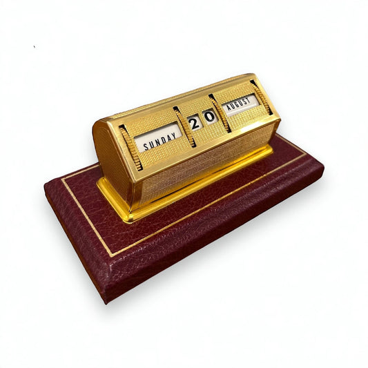 Mid century perpetual desk calendar