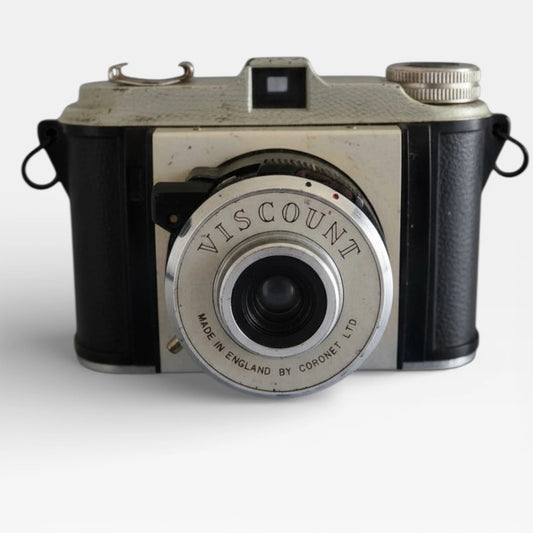 Vintage 35mm Camera – Coronet Viscount Mid Century British Compact Film Camera
