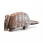 Small Hand-Carved Soapstone Armadillo Vintage Sculpture