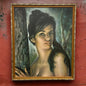 Vintage 1960s Lynch Tina Nude Lady Picture Frame