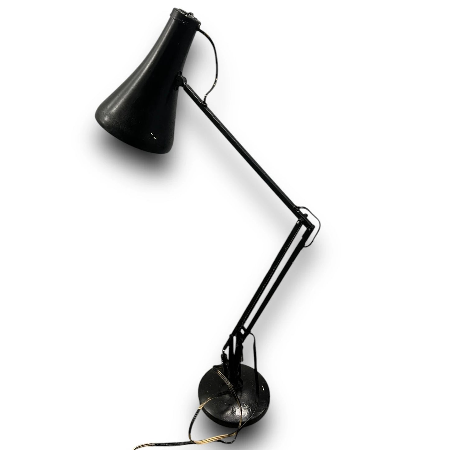 Vintage 1960s Herbert Terry Angelpoise Black Lamp