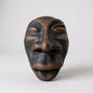 Mid Century Modern Cuban Face Sculpture Art Ashtray