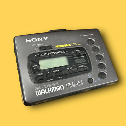 Vintage 90s Sony Walkman Cassette Tape Player
