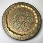 Vintage Indian Brass Wall Plate
