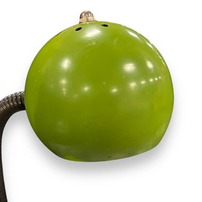 Mid Century Veneta Lumi Line Green Eyeball Lamp
