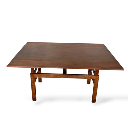 Danish Metamorphic Coffee Table / Dining Table – Mid Century Modern Extending Teak Table