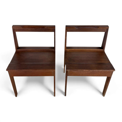 Gordon Russell–Inspired Coventry Teak Chairs – Mid-Century Modern Pair