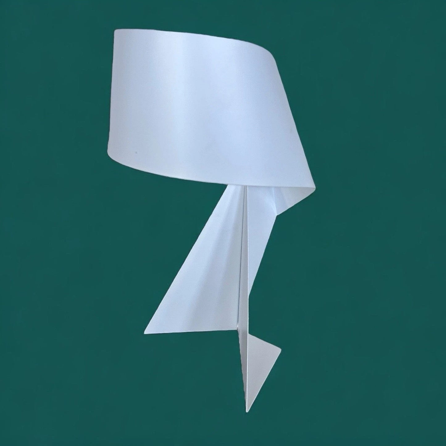 Vintage Habitat Ribbon Lamp | Modern Sculptural Table Lamp