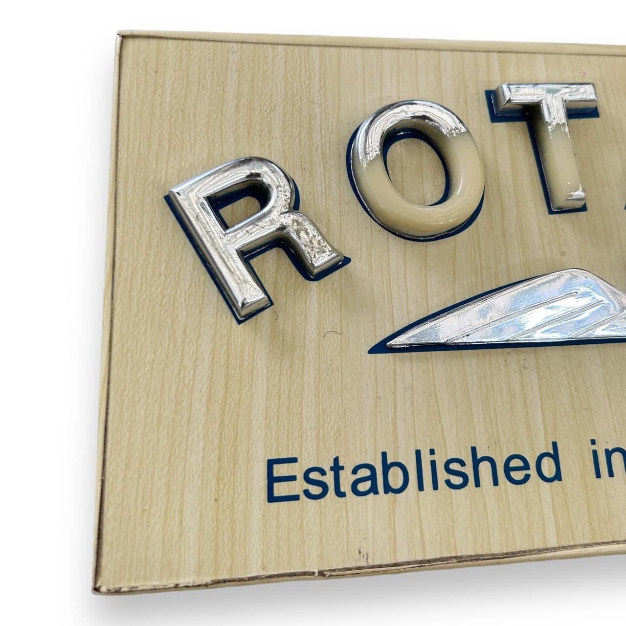 Vintage 1960s Rotary Watches Wall Plaque