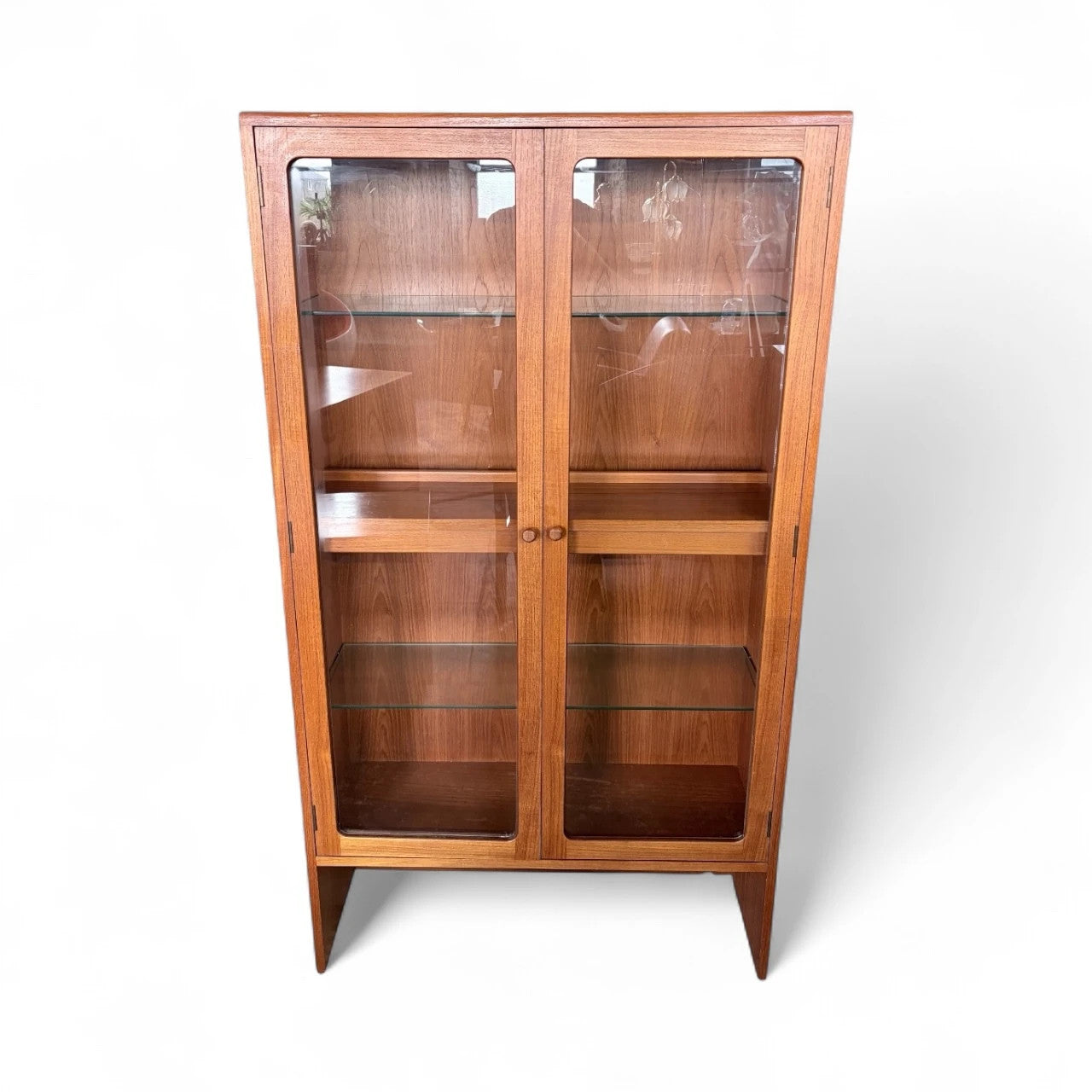 G Plan Teak Display Cabinet | Mid-Century Modern Glass Fronted Unit