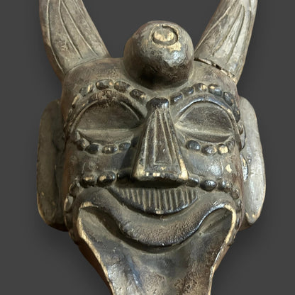 Vintage 1970s Demon Wall Mask