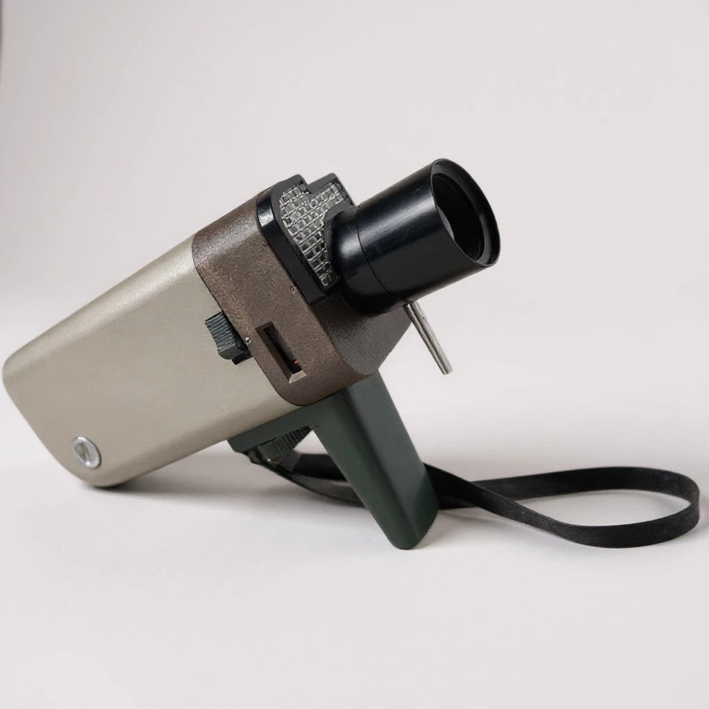 Vintage Chinon Facel 8mm Movie Camera with Original Leather Case