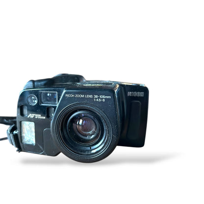 Ricoh AF-50 Zoom 35mm Film Camera – Vintage Point & Shoot Compact