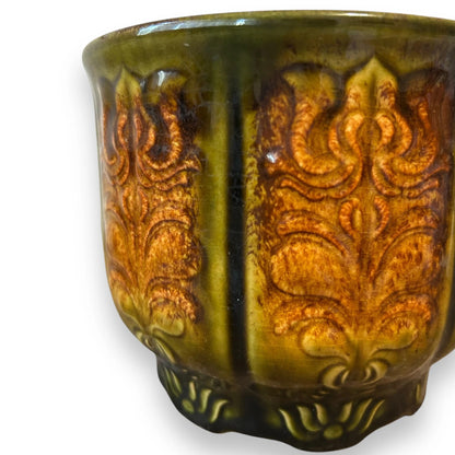 Mid Century West German Lava Plant Pot
