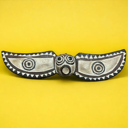 Vintage 1950s African Bat Wall Mask
