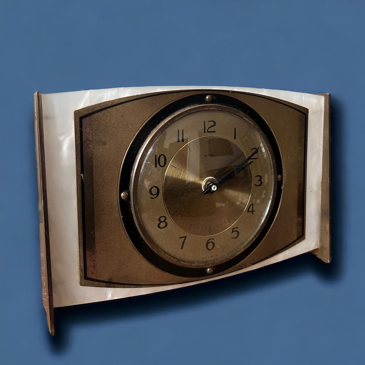 Vintage 1970s Metamec Mantle Clock
