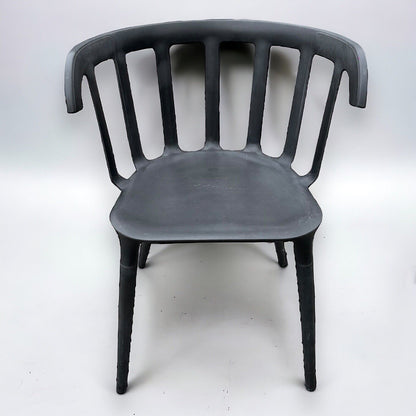 Ikea PS 2012 Black Plastic Chair By Marcus Arvonen