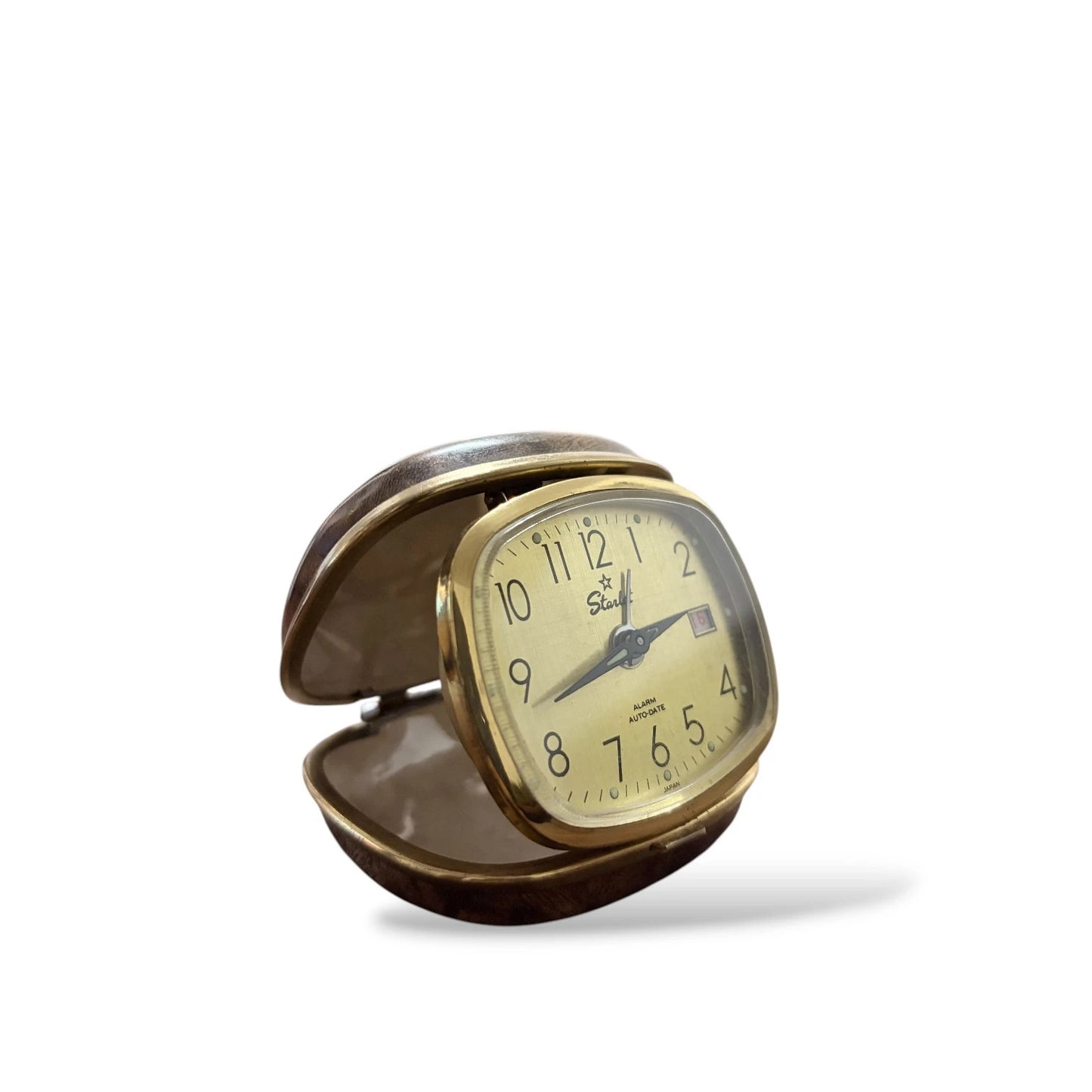 Vintage Starlet Travel Clock | Japanese Mid-Century Alarm Clock