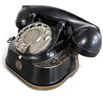 Vintage FTR Bakelite Telephone – Kettle Bell RTT-56 Model