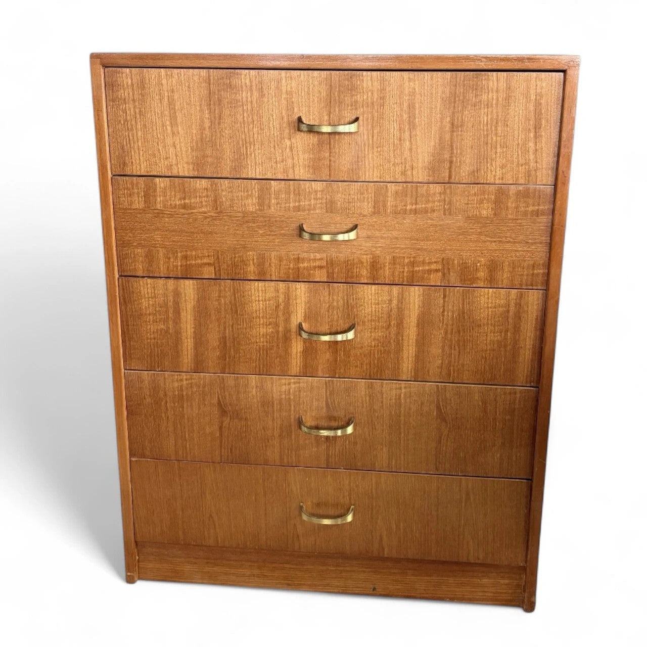 Herbert Gibbs Teak Tallboy Chest of Drawers | Mid-Century Modern Storage