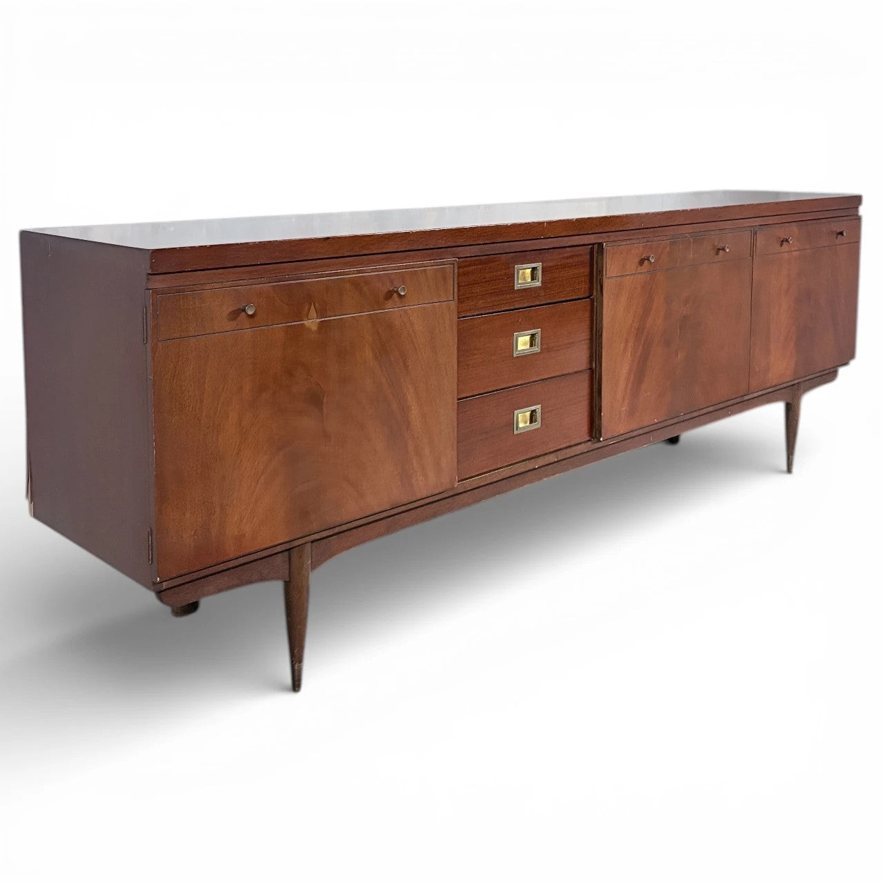 Mid-Century Mahogany Sideboard – Vintage Greaves & Thomas Storage Unit