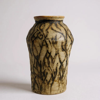 Mid Century Modern Japanese Studio Pottery Vase