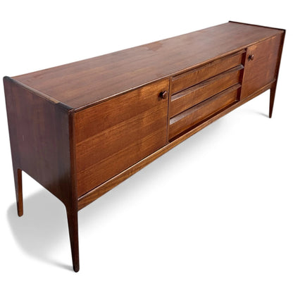 Mid Century Teak Sideboard – Vintage John Herbert Design | Afromasia Cabinet