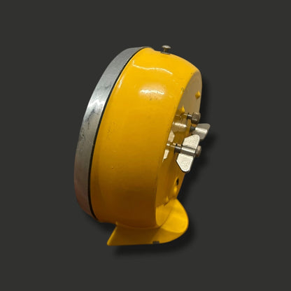 Mid Century yellow Smiths alarm clock
