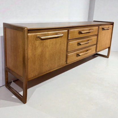 Mid Century Sideboard | Vintage Teak Storage by William Lawrence – Classic British Design